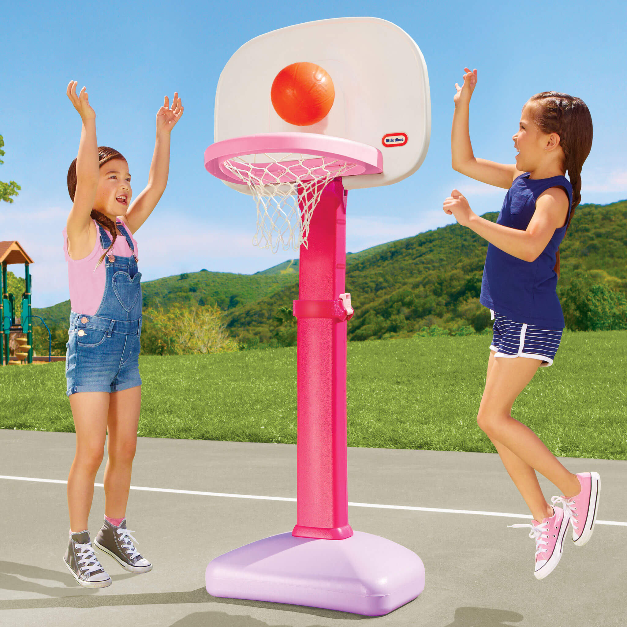 TotSports? Easy Score? Basketball Set - Pink - Image 2