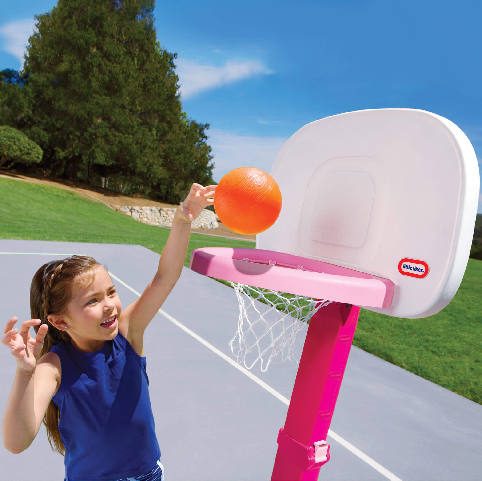 TotSports? Easy Score? Basketball Set - Pink - Image 4