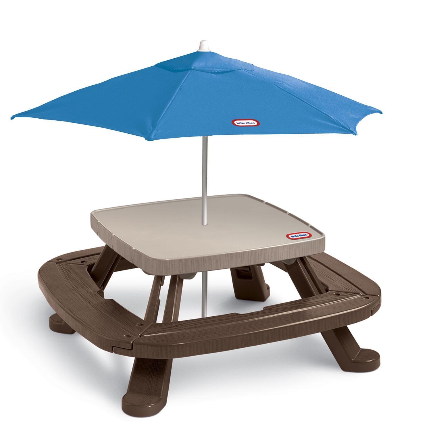 Fold 'n Store? Picnic Table with Market Umbrella - Image 2